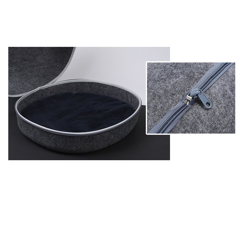 キャットハウス フエルト ペットベッド ペットベット ペットハウス 冬 まゆ型 卵型 猫 犬 可愛い ネコ ねこ 猫用ベッド ペット用ベッド ペット用 ドーム型 