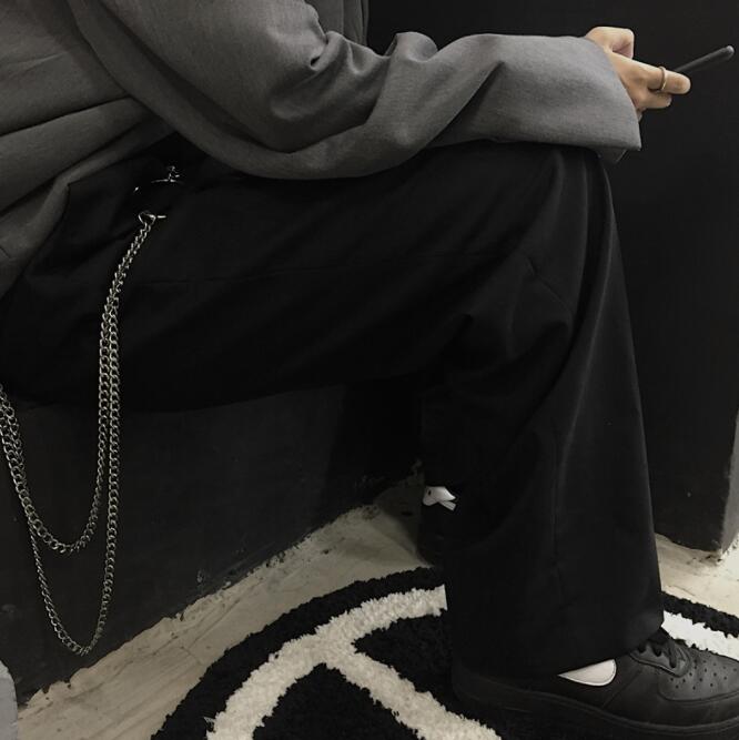 2連 ウォレットチェーン ベルトチェーン 韓国 ストリート HIPHOP K-POP パンク 原宿系 6ACC-200 ダンス 衣装 レディース 