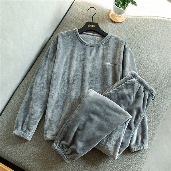 厚手 パジャマ メンズ もこもこ 上下セット あったか 寝巻き 裏起毛 ルームウェア 長袖 ふわふわ 部屋着 男性用 冬 ズボン セットアップ 秋 