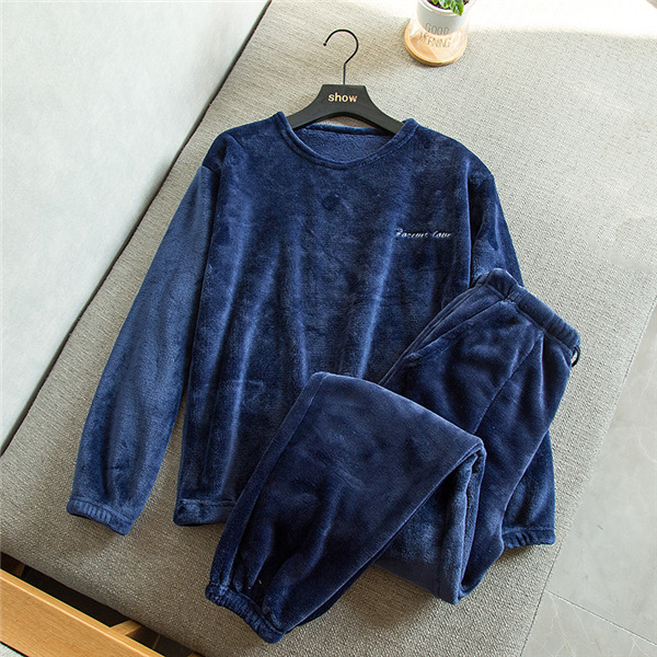 厚手 パジャマ メンズ もこもこ 上下セット あったか 寝巻き 裏起毛 ルームウェア 長袖 ふわふわ 部屋着 男性用 冬 ズボン セットアップ 秋 