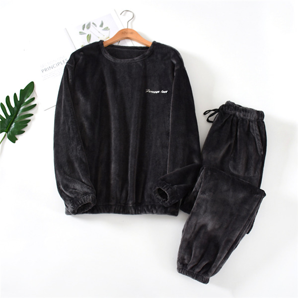 厚手 パジャマ メンズ もこもこ 上下セット あったか 寝巻き 裏起毛 ルームウェア 長袖 ふわふわ 部屋着 男性用 冬 ズボン セットアップ 秋 