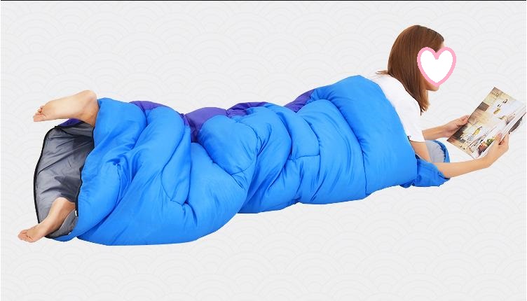 寝袋 シュラフ封筒型 軽量 保温 防水 スリーピングバッグ 春夏秋冬 アウトドア 避難用 車中泊 防災用 コンパクト 登山 収納パック付き キャンプ 