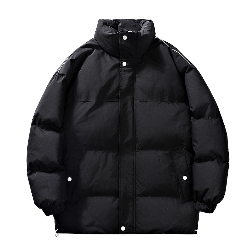 冬 メンズ 中綿ジャケット フード付き ハイネック メンズ ジャケット 中綿ジャケット ハイネック 冬アウター 防寒着 無地 防風コート ブルゾン フード付き 