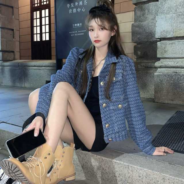 アウター デニム ジャケット デニムジャケット ジャカードデニム レディース キレセク 長袖 ミディアムジャケット ライトアウター 羽織 襟付き 