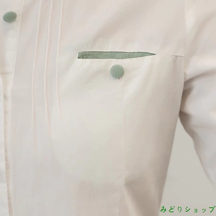 シャツ ブラウス 花柄 刺繍 長袖 ナチュラル レディース 