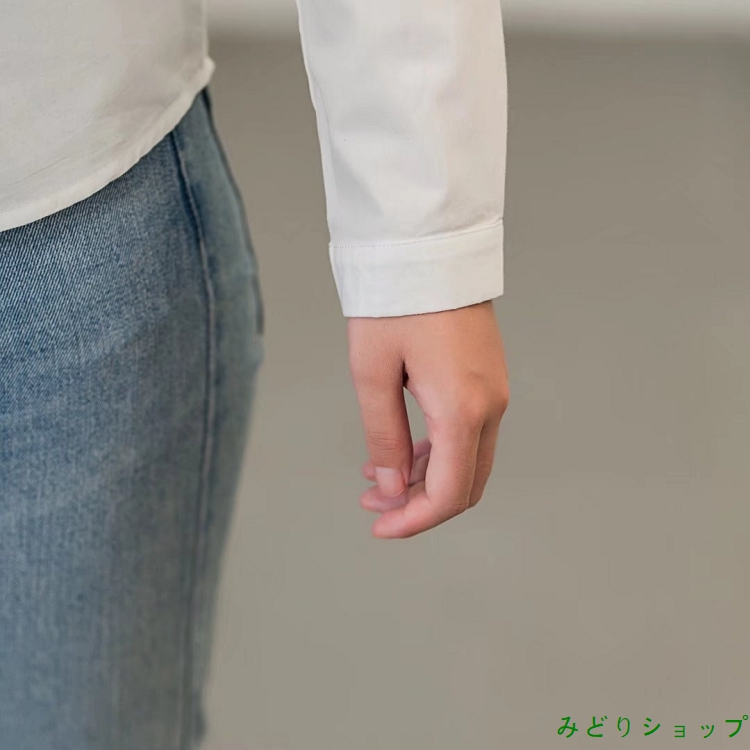 シャツ ブラウス 花柄 刺繍 長袖 ナチュラル レディース 