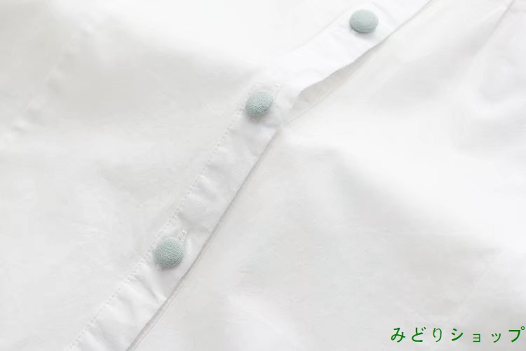 シャツ ブラウス 花柄 刺繍 長袖 ナチュラル レディース 