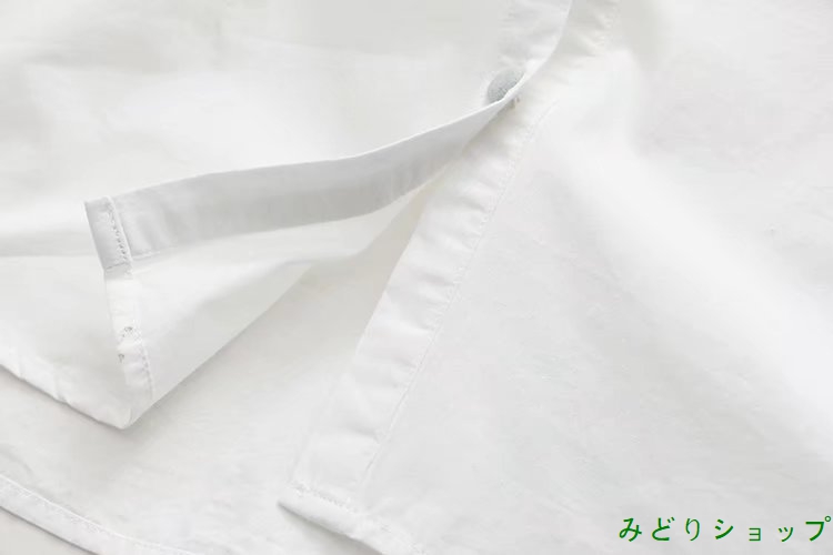 シャツ ブラウス 花柄 刺繍 長袖 ナチュラル レディース 