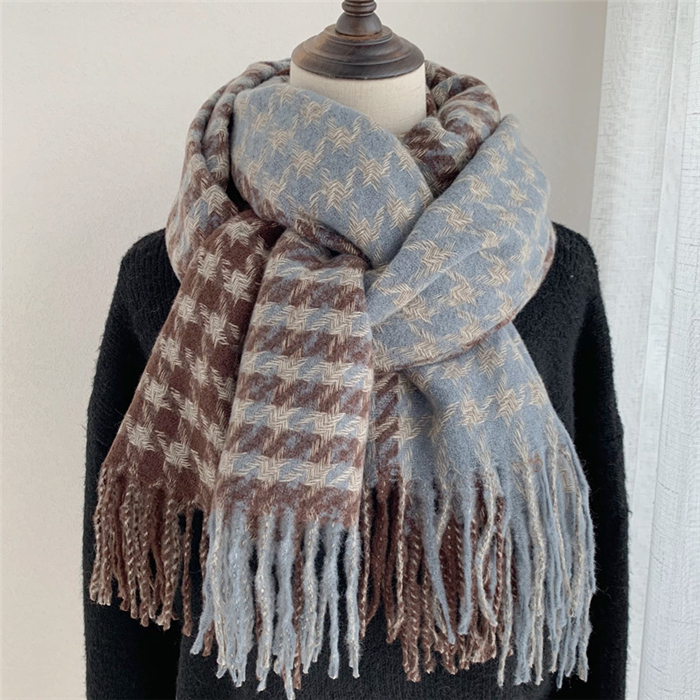 ストール 秋冬 大判 スカーフ マフラー チェック柄 プレゼント レディース 暖かい メンズ 大判ストール 新作 おしゃれ 防寒 上品 大きい ウールタッチ 
