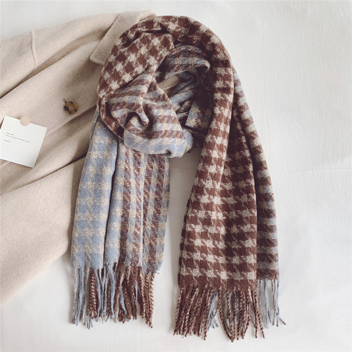 ストール 秋冬 大判 スカーフ マフラー チェック柄 プレゼント レディース 暖かい メンズ 大判ストール 新作 おしゃれ 防寒 上品 大きい ウールタッチ 