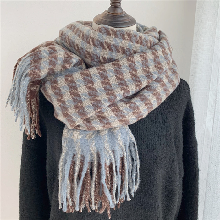 ストール 秋冬 大判 スカーフ マフラー チェック柄 プレゼント レディース 暖かい メンズ 大判ストール 新作 おしゃれ 防寒 上品 大きい ウールタッチ 