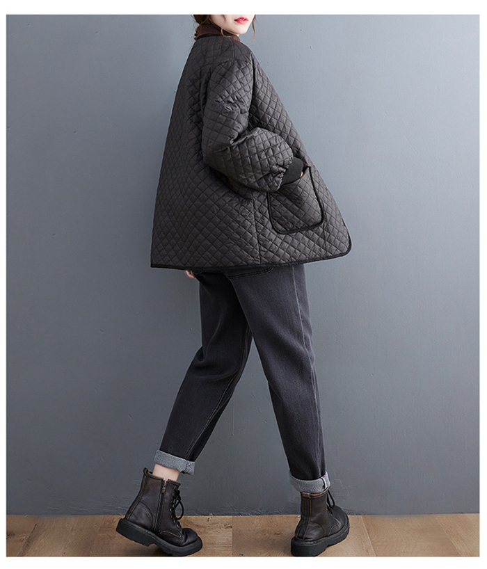 キルティングコート コート レディース 中綿コート 秋冬 アウター 中綿ジャンパー ゆったり 軽い ジャケット ブルゾン あったか暖かい 40代 50代 20代 30代 