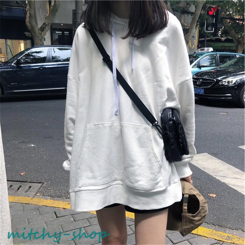 レディース カットソー Tシャツ フード付き ロングT 長袖 春 カジュアル トップス スポーツ 秋 ゆったり プルオーバー スウェット 