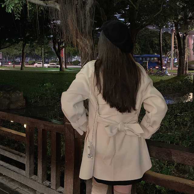 アウター コート トレンチコート ジャケット ミディアムジャケット マキシ 秋 上着 秋アウター レディース 通勤 冬 ミディアム丈 ベルト キレセク 