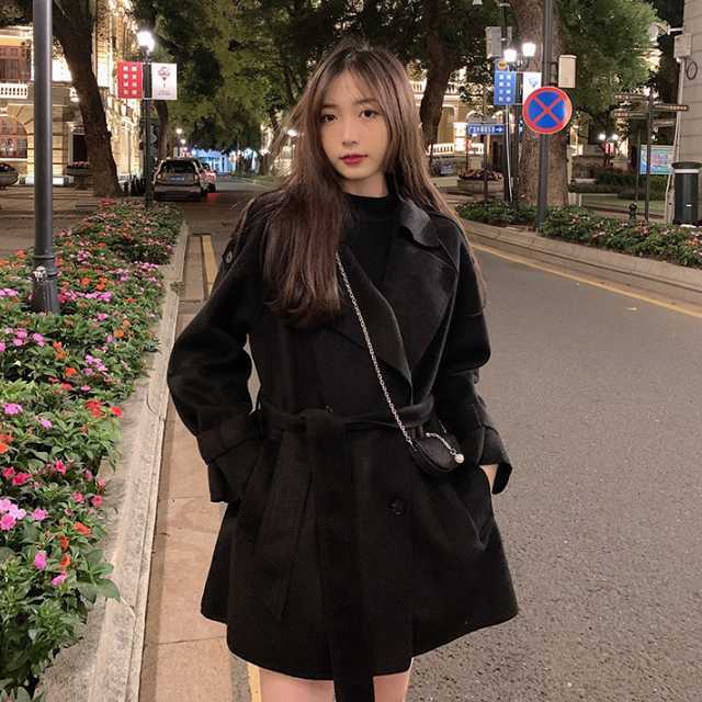 アウター コート トレンチコート ジャケット ミディアムジャケット マキシ 秋 上着 秋アウター レディース 通勤 冬 ミディアム丈 ベルト キレセク 