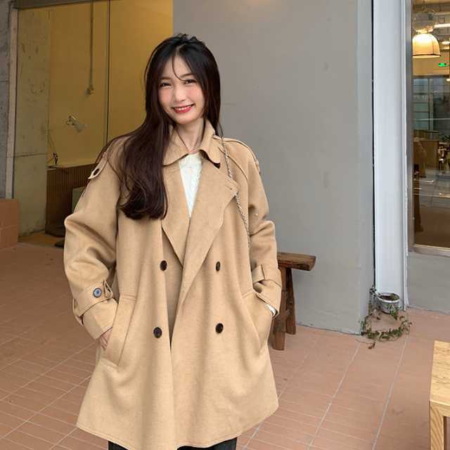 アウター コート トレンチコート ジャケット ミディアムジャケット マキシ 秋 上着 秋アウター レディース 通勤 冬 ミディアム丈 ベルト キレセク 