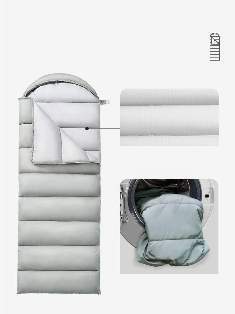 寝袋 シュラフ封筒型 軽量 保温 スリーピングバッグ アウトドア キャンプ 丸洗い可能 収納パック付き 登山 コンパクト 車中泊 避難用 春夏秋冬 防災用 
