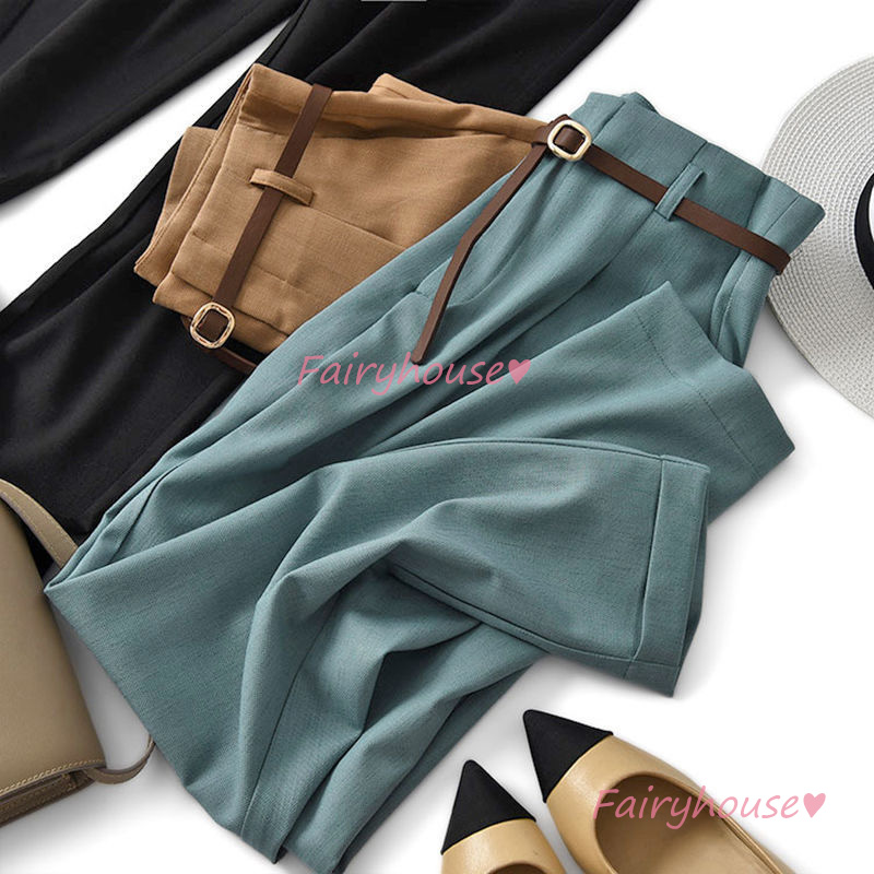 テーパードパンツ レディース 九分丈 通勤 黒スラックス ストレートズボン 大きいサイズ 着痩せ40代50代30代 ボハイウエスト オフィス ビジネス おしゃれ 