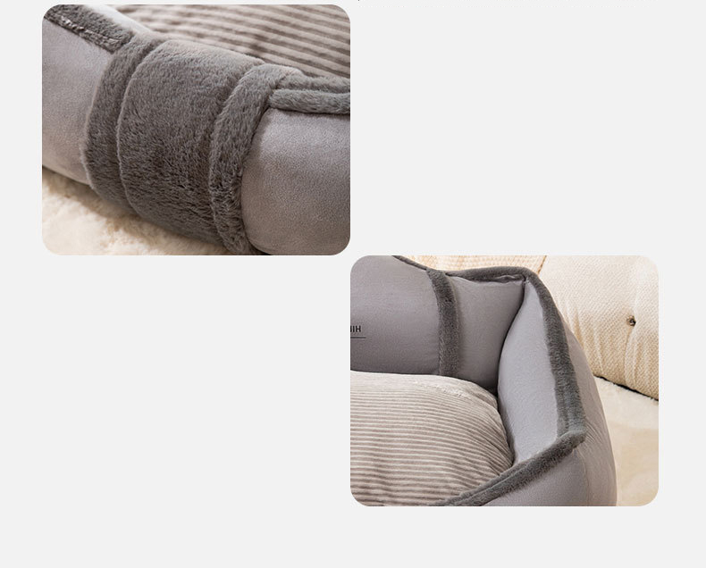 ペットベッド 大型犬 犬ベッド 猫ベッド ペットベッド クッションベッド 洗濯可能 秋 冬 猫 小型犬 大きいサイズ 四季通用 柔らかい ソファ ベッド 多頭飼い 