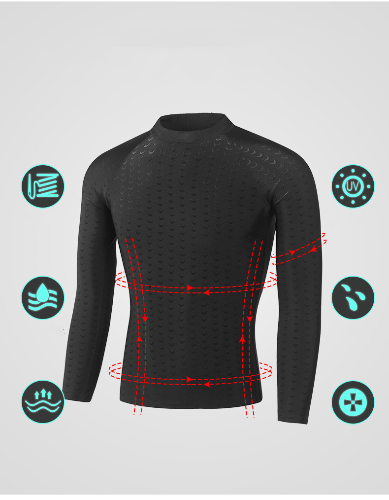 水着 競泳水着 メンズ 長袖ラッシュガード ショートパンツ スイムキャップ 速乾 水泳 ボーイズ 3点セット スイムウェア 