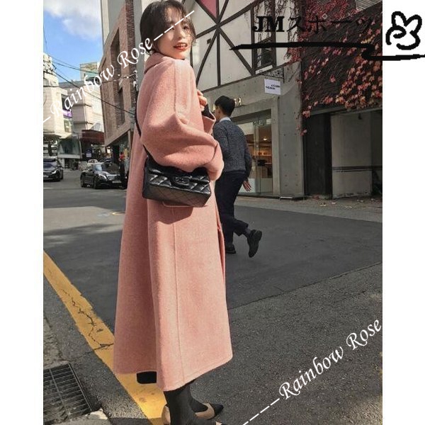 チェスターコート レディース 大きいサイズ 秋冬 ロング丈 アウター 通勤 体型カバー 通学 着痩せ 2色 お洒落 