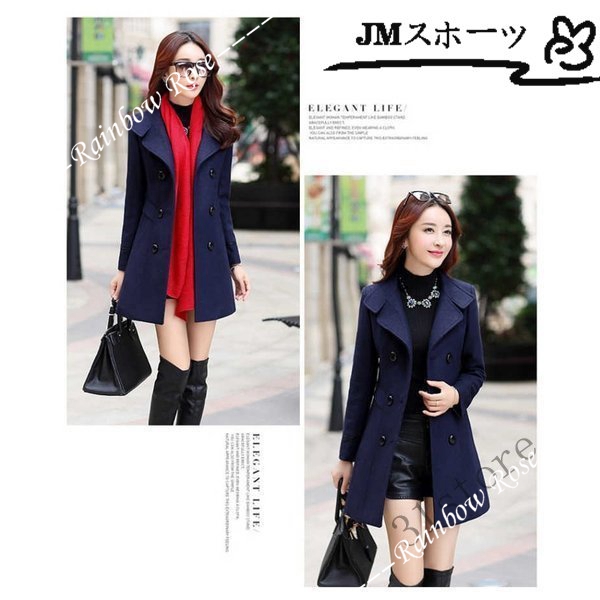 チェスターコート レディース 秋冬 40代 チェスターコート きれいめ オフィス 韓国風 アウター ミディアム丈 ラシャコート 着痩せ 通勤 