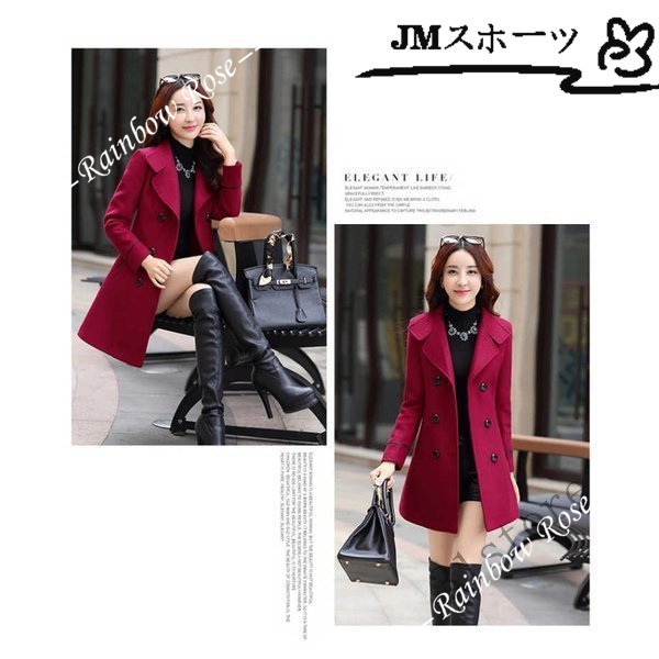 チェスターコート レディース 秋冬 40代 チェスターコート きれいめ オフィス 韓国風 アウター ミディアム丈 ラシャコート 着痩せ 通勤 
