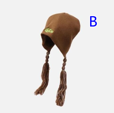 チューヨ ポンポン 耳あて ロゴ ニット帽 韓国 K-POP Y2K ダンス レディース HIPHOP 原宿系 衣装 ストリート オルチャン 