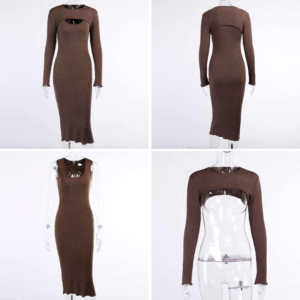 ニット ワンピース セットアップ レディース  