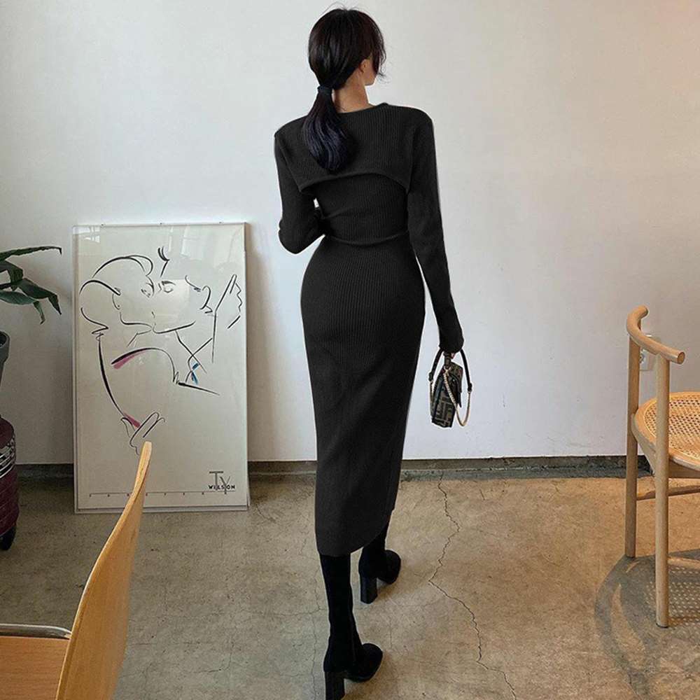 ニット ワンピース セットアップ レディース  