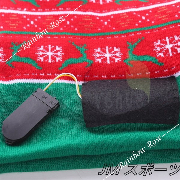 光れるニット帽 クリスマス帽子 イルミネーションライト付き LED 男女兼用ニット帽 クリスマスマ 5種類 クリスマスプレゼント カップルお揃い 