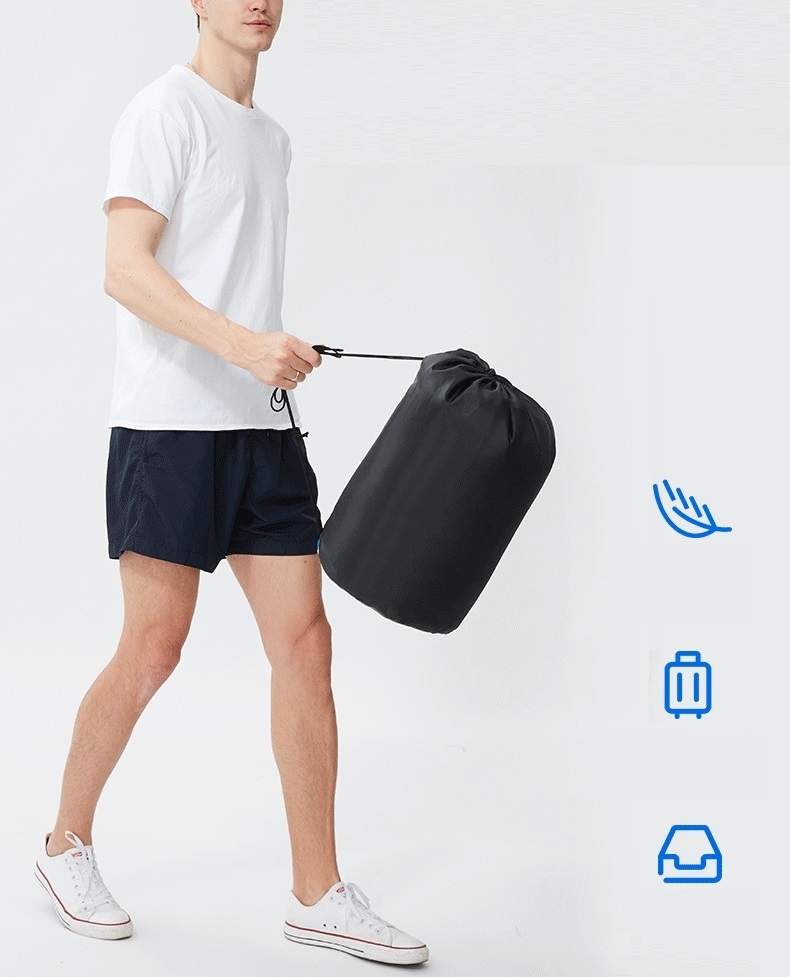 寝袋 シュラフ封筒型 軽量 保温 防水 スリーピングバッグ 登山 キャンプ 防災用 車中泊 コンパクト 収納パック付き アウトドア 丸洗い可能 避難用 春夏秋冬 