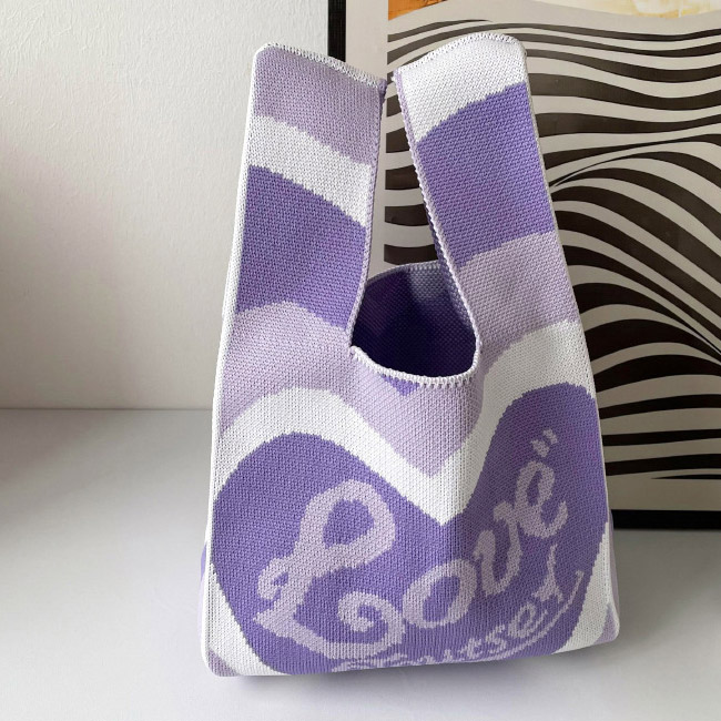 送料無料トートバッグ レディース 手提げバッグ サブバッグ ハンドバッグ 大容量 軽量 水玉 通学 手提げやすい ハード 通勤 可愛い ニット 買物 トート 