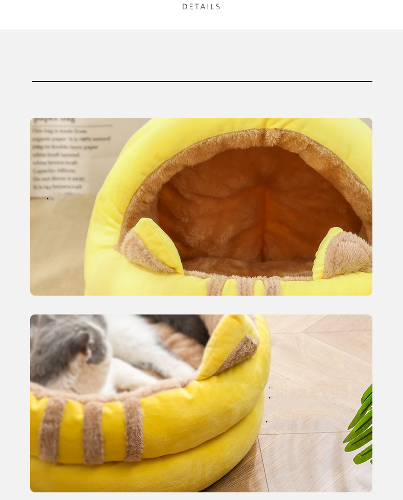 ペットベッド ドーム型 ペットハウス 秋冬用 犬ベッド 猫ベッド ふわふわ 滑り止め ボール付き 洗える おしゃれ 寒さ対策 可愛い ぐっすり眠れる キャットハウス