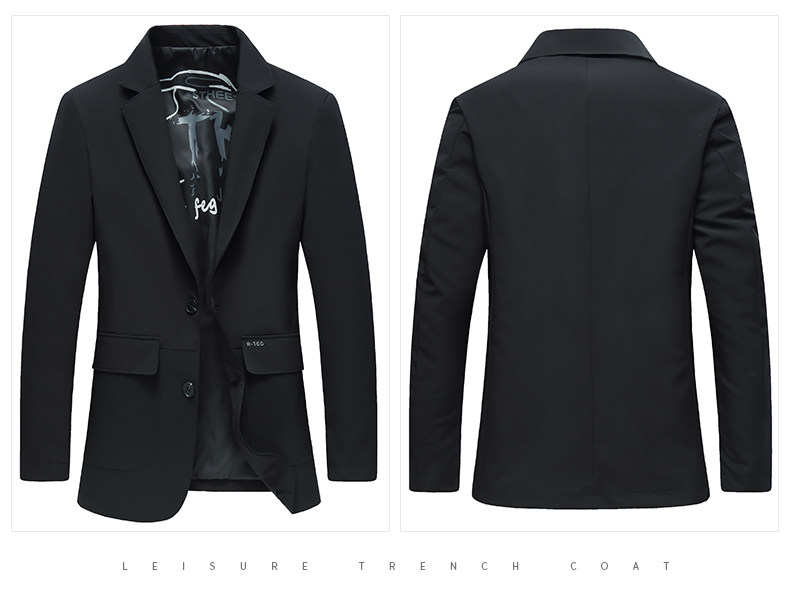 カジュアル テーラード メンズブレザー 細身 スタイリッシュ メンズファッション テーラードジャケット 男性 秋 黒テーラード ２ボタン 春 