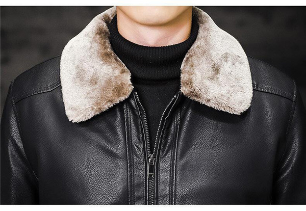 レザージャケット 革ジャン メンズ ブルゾン 裏起毛 アウターバイク ライダースジャケット 冬 着痩せ 開襟 テーラードジャケット 防風 秋冬 暖かい 