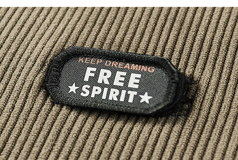 ミリタリージャケット メンズ コーデュロイ コール天 秋物 ワンポイントデザイン ブルゾン アウター ジャケット MA-1 ワークスタイル 作業着 