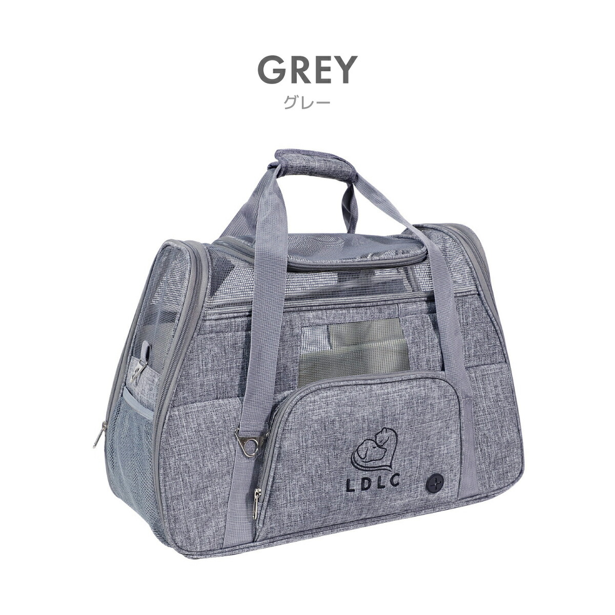 ペットキャ折りたたみ バッグ 2WAY ショルダー バック 猫 旅行 ペットキャリーバッグ 避難 ドライブ 犬 移動 メッシュ 8KG以下 小型犬 安全 軽量 病院 