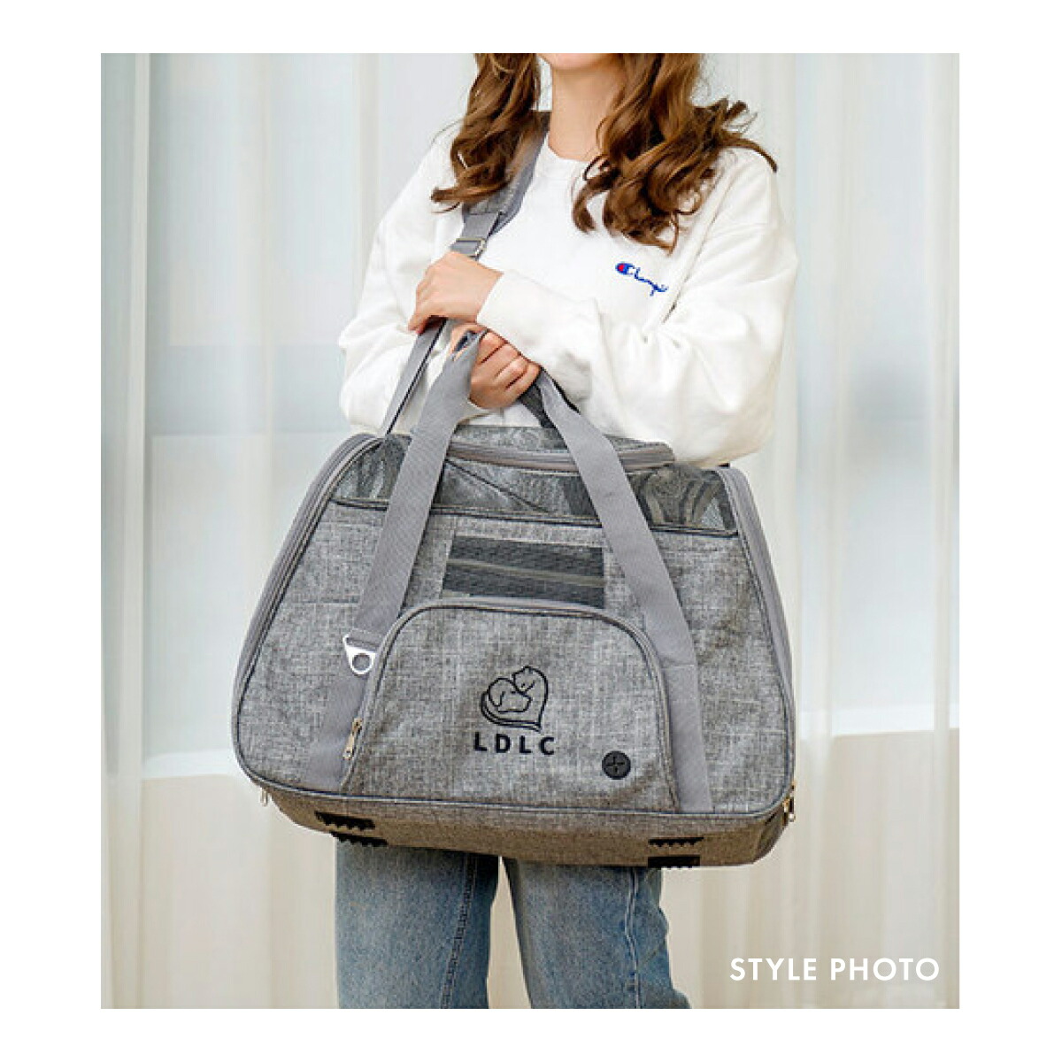 ペットキャ折りたたみ バッグ 2WAY ショルダー バック 猫 旅行 ペットキャリーバッグ 避難 ドライブ 犬 移動 メッシュ 8KG以下 小型犬 安全 軽量 病院 