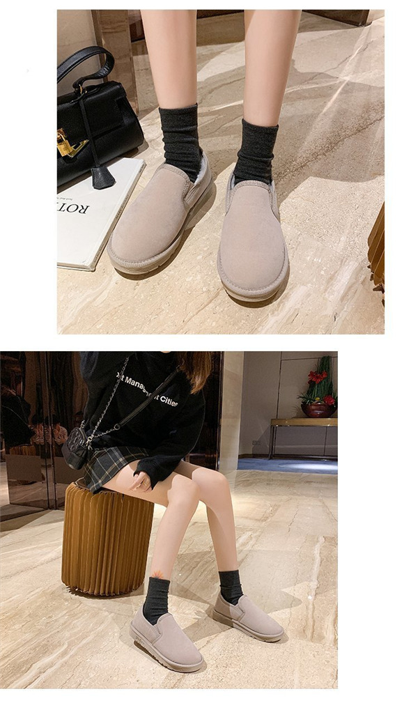 ェイクファー ムートン ショート ブーツ スニーカー ぺたんこ 防寒 暖かいもこもこ 裏起毛 レディース 冬靴 ファー ボア モカシン 