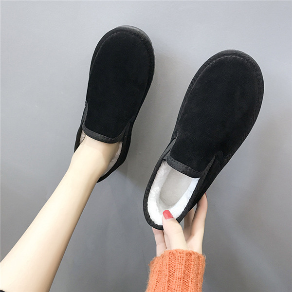 ェイクファー ムートン ショート ブーツ スニーカー ぺたんこ 防寒 暖かいもこもこ 裏起毛 レディース 冬靴 ファー ボア モカシン 