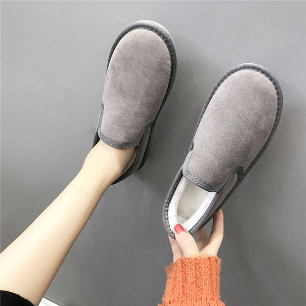 ェイクファー ムートン ショート ブーツ スニーカー ぺたんこ 防寒 暖かいもこもこ 裏起毛 レディース 冬靴 ファー ボア モカシン 