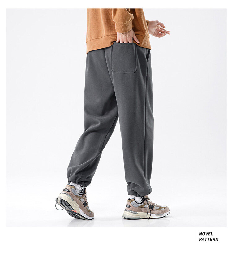 スウェットパンツ 2WAY 裾調節可能 ドローコード付き ストレート ジャージパンツ 部屋着 楽々 ユニセックス 定番 カジュアルパンツ ルームウエア 