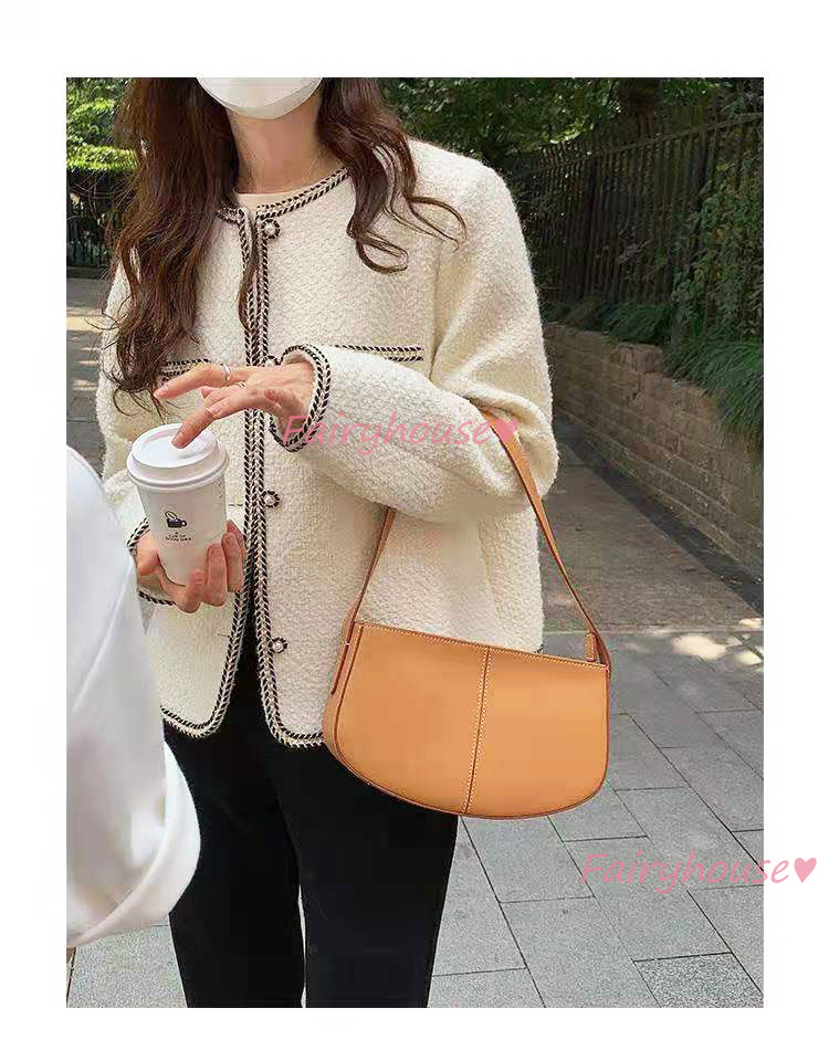 ツイードジャケット レディース 40代 長袖ノーカラージャケット 黒ショット丈ツイードコート 春コートアウター 卒業式30代 秋服 50代 大人韓国風 通勤OL 入学式 