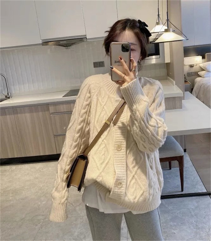 ニットカーディガン ニット セーター レディース 長袖 秋 秋冬 ライトアウター 20代 体型カバー ゆったり 30代 大きいサイズ ニット可愛い 40代 ニットセーター 