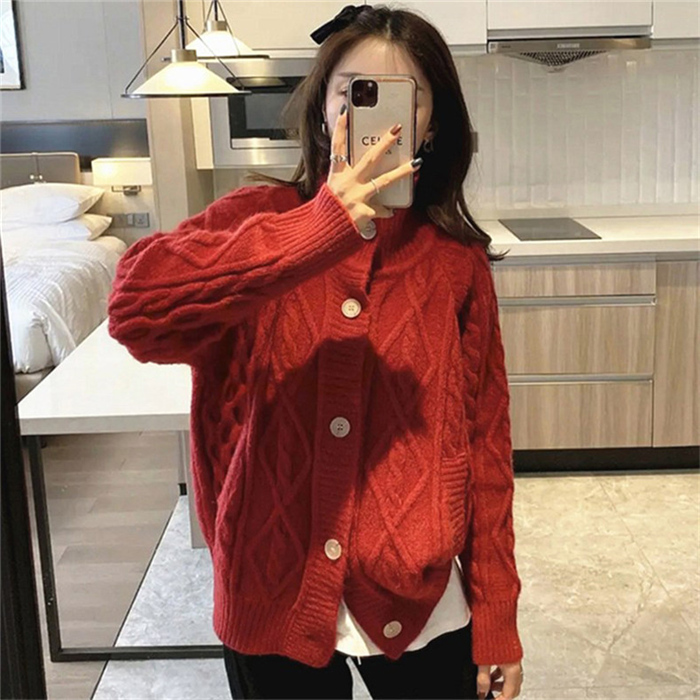 ニットカーディガン ニット セーター レディース 長袖 秋 秋冬 ライトアウター 20代 体型カバー ゆったり 30代 大きいサイズ ニット可愛い 40代 ニットセーター 