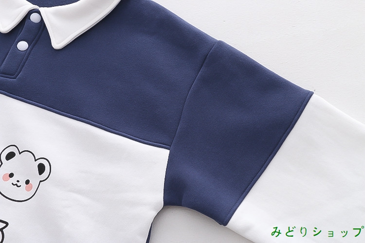 トレーナー 裏起毛 裏ボア パンダ 長袖 森ガール レディース 