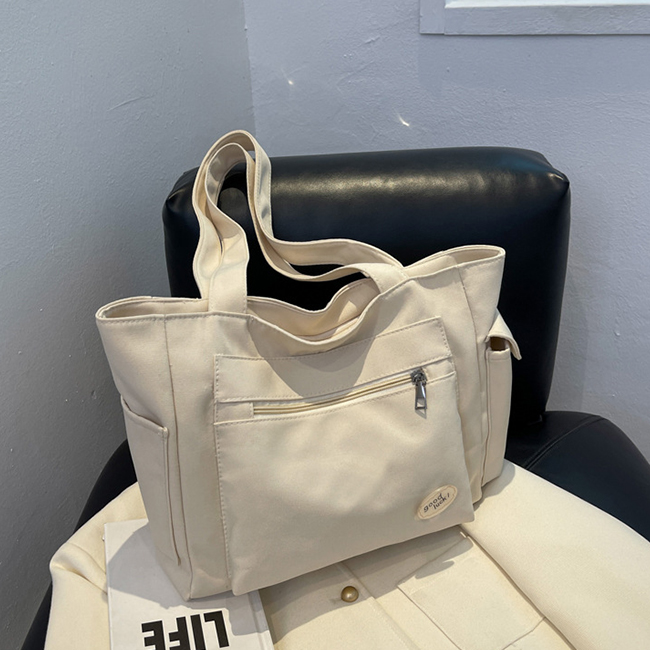 500円クーポン トートバッグ キャンパス レディース かばん 無地 大容量 多機能 軽量 プレゼント 旅行 おしゃれ 通学通勤 