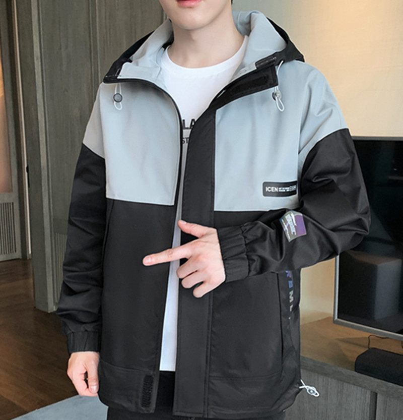 秋 メンズ ジャケット フードジャケット アウトドアウェア ライトアウター 新作 登山ウェア 40代 30代 シンプル 20代 おしゃれ 無地 こだわった着心地 