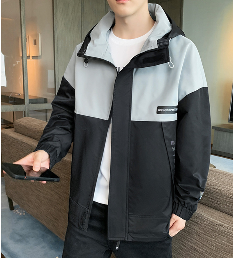 秋 メンズ ジャケット フードジャケット アウトドアウェア ライトアウター 新作 登山ウェア 40代 30代 シンプル 20代 おしゃれ 無地 こだわった着心地 